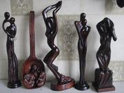 Реставрация деревянных статуэток,  сувениров,  скульптур,  резьбы,  декора